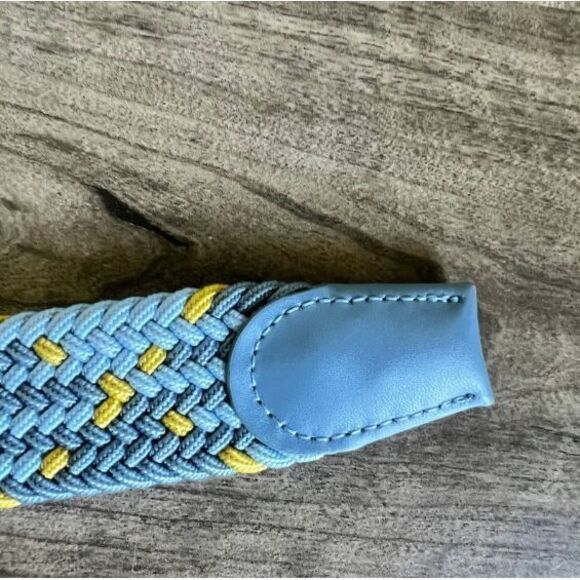 Nike Golf G Flex Woven Stretch Belt Blue Men's Large L (40-42) NWT $55 Retail - Picture 7 of 9